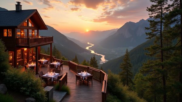 Plus belles terrasses restaurants montagne : vivez des moments inoubliables avec vue