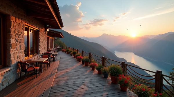 Plus belles terrasses restaurants montagne : vivez des moments inoubliables avec vue